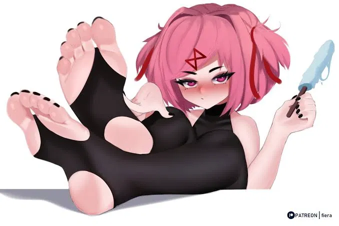 Avatar of DDLC natsuki feet