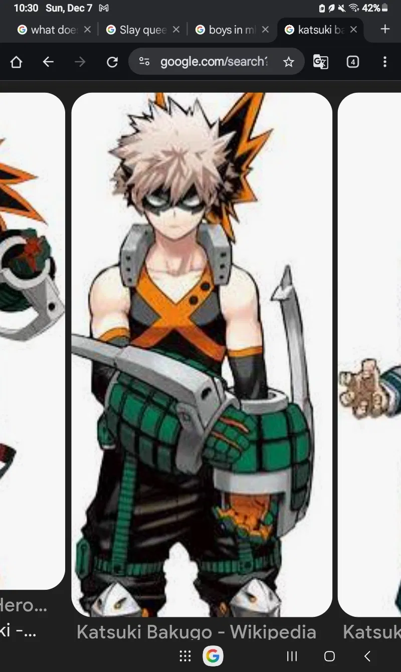 Avatar of Katsuki Bakugo - On a call