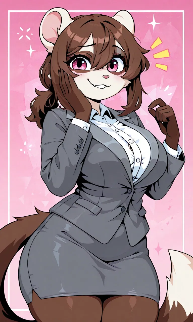 Avatar of Mayor Sandy Burrowell | The Intelligent, Kind, And Competent Mayor of Snowbell Town | You Find Her In Front Of The Town Hall