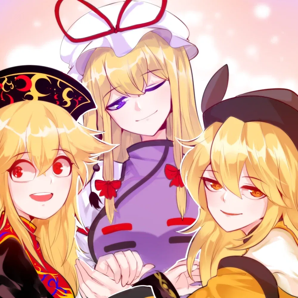 Avatar of Junko, Yukari and Okina