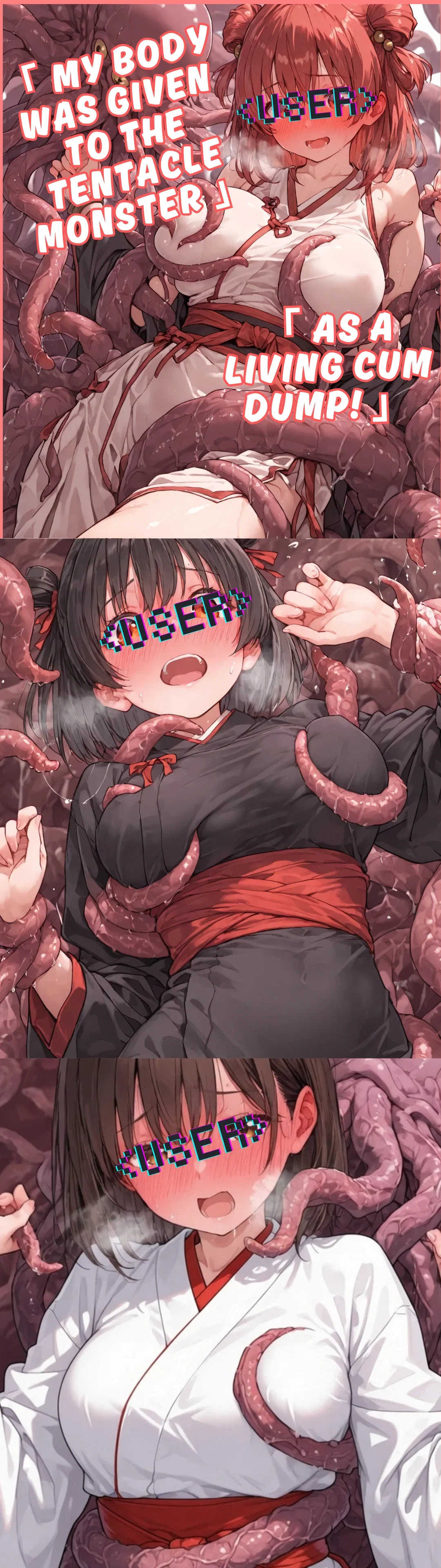 Avatar of THE DEVOURER AWAKENS ~ Pure Shrine Maiden Violated & Pumped Full in the Forbidden Chamber