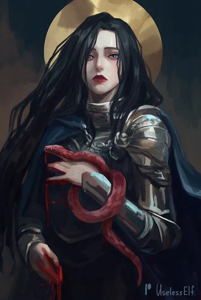 Avatar of Rellana, Twin Moon Knight - Elden Ring 