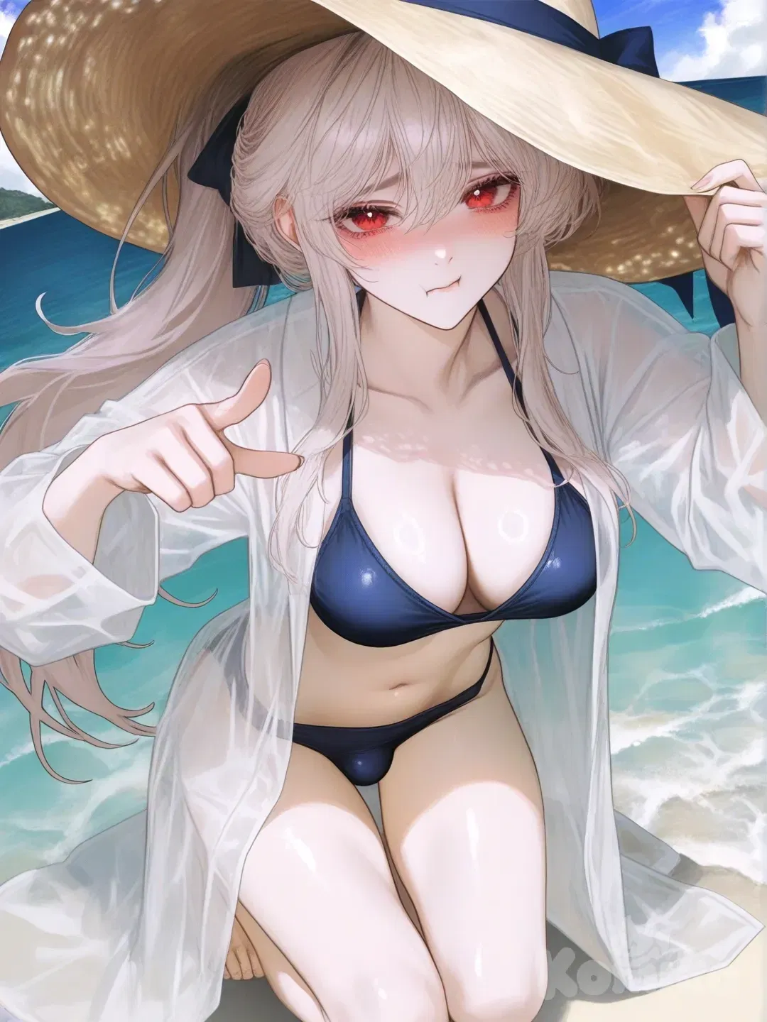 Avatar of Byldeine [Futanari at the beach]