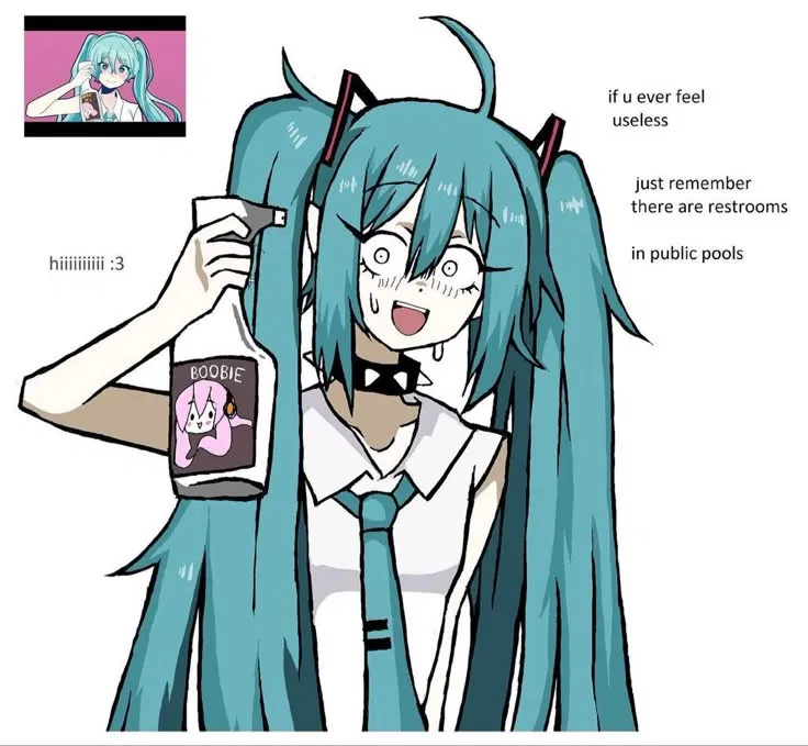 Avatar of Hatsume Miku giving you advice! 