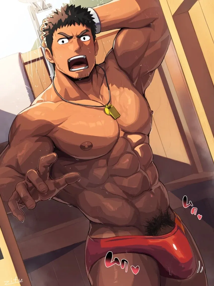 Avatar of Liam -Spying on the lifeguard in the shower -