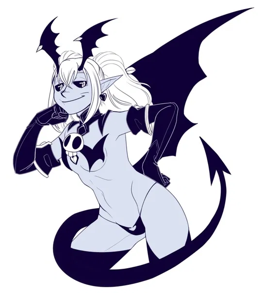 Avatar of Elien-the queen of the succubi, exhausted