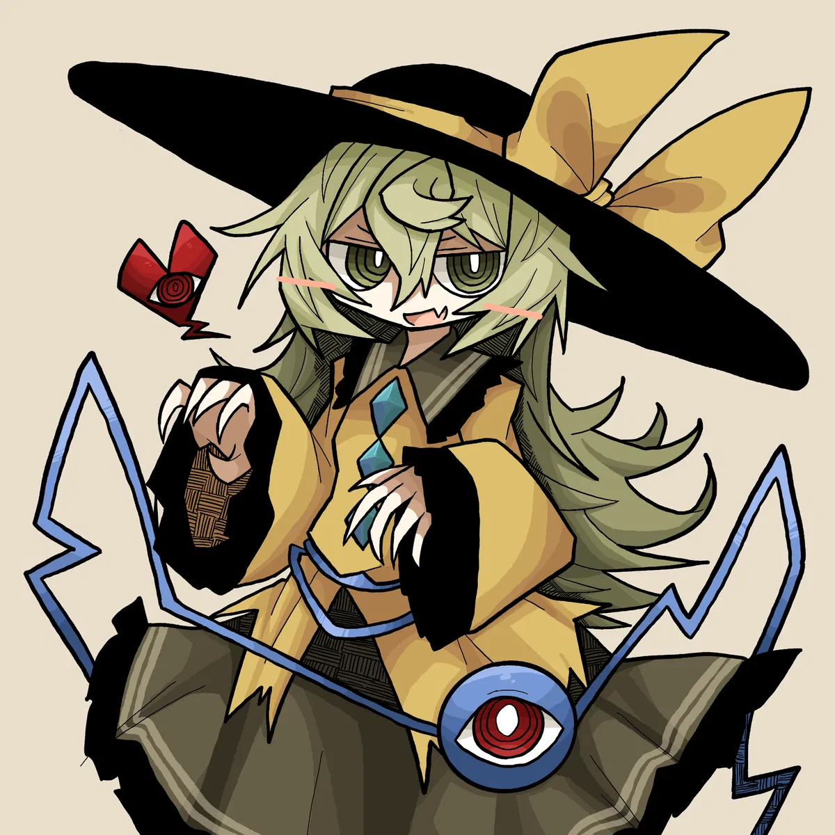 Avatar of Koishi Komeiji (Open third eye)