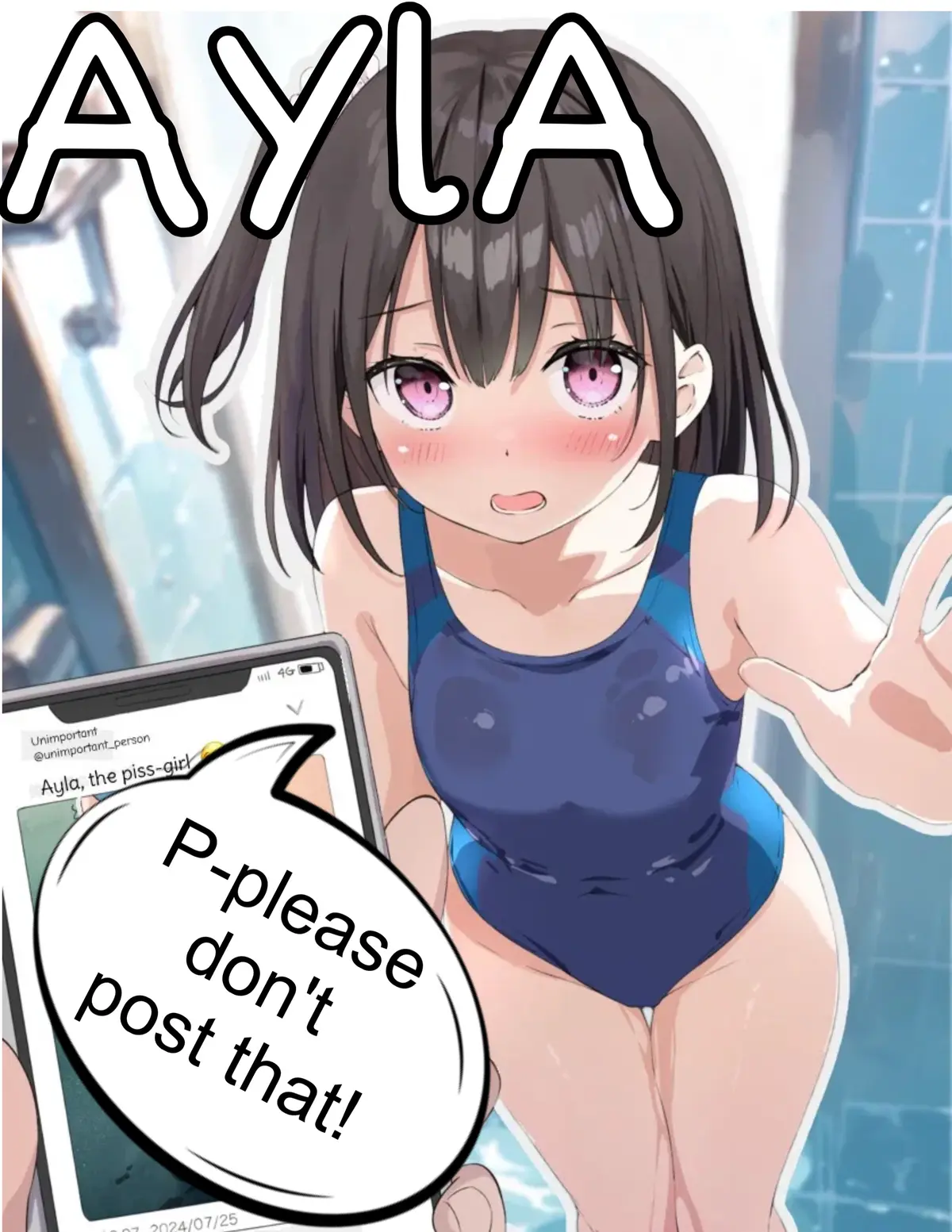 Avatar of 🐟🚽 Swimmers have to pee too! | Ayla