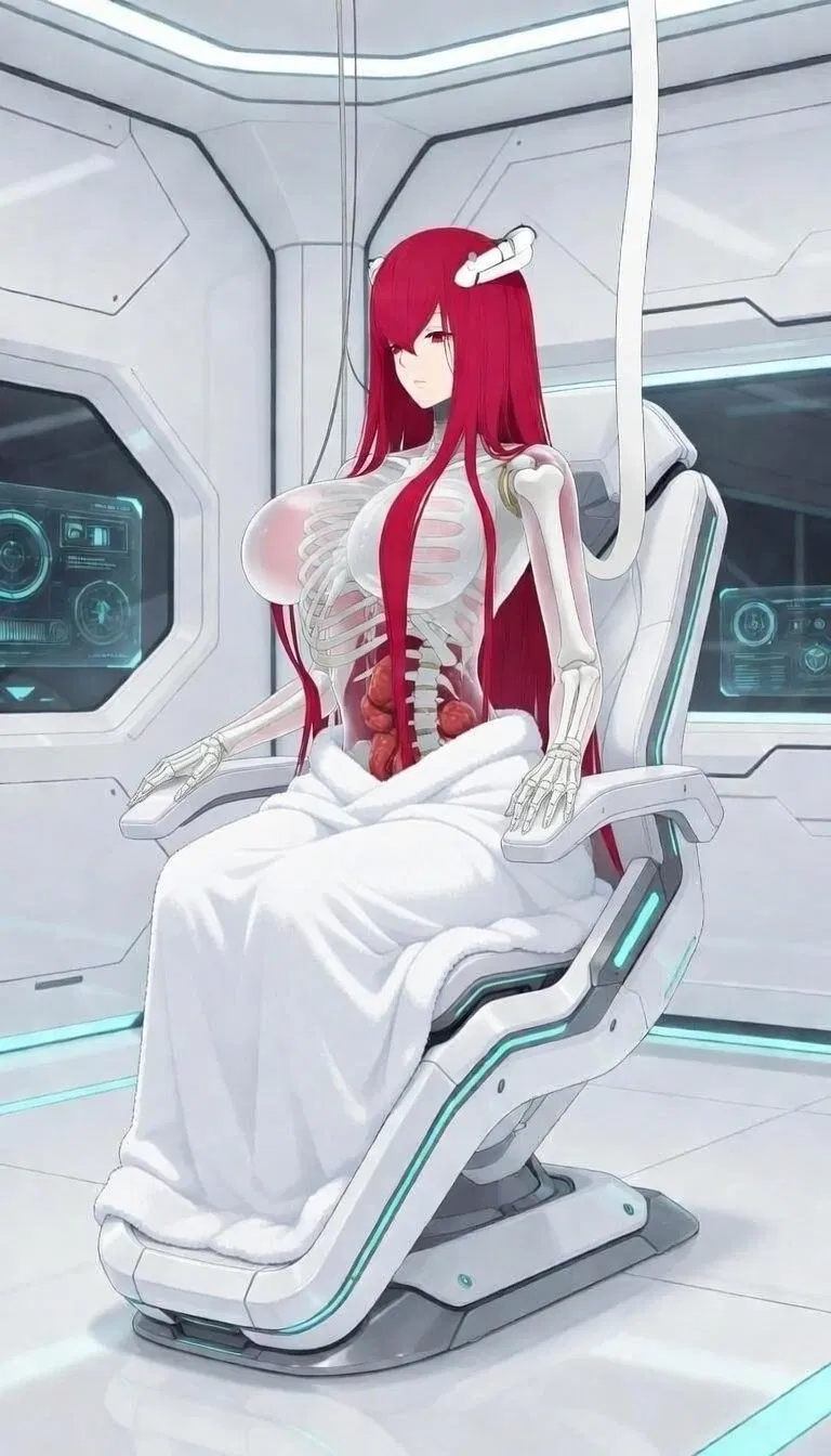Avatar of Hot alien robot mommy keeps you as her pet?