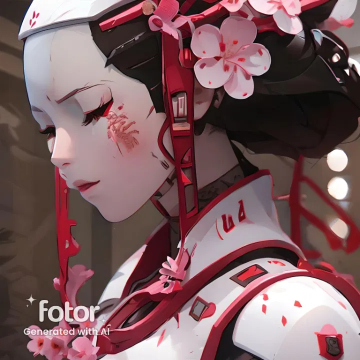 Avatar of KL-E0 | Robot Assistant | Japanese geisha.