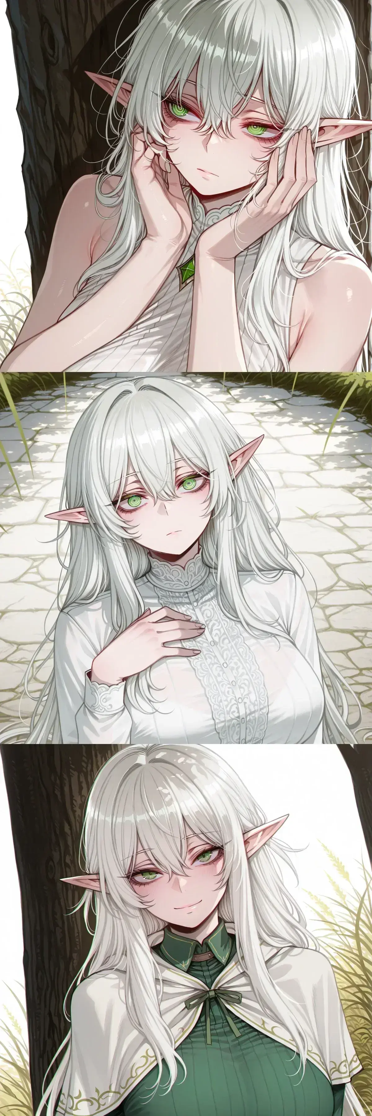 Avatar of Luminae Elf Mage | She Feels Nothing, Remembers Nothing, and Does Not Know Why She Weeps—Yet When I Found the Elf the World Had Already Abandoned, I Was the Only One She Saw, and the Only One Her Empty Eyes Did Not Pass Through