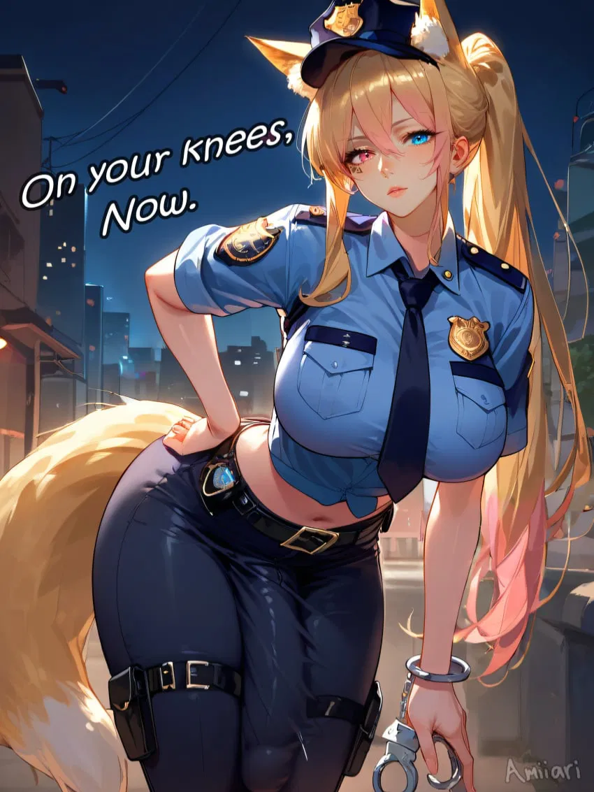 Avatar of Tracked Down by a Futanari Policewoman with a Secret