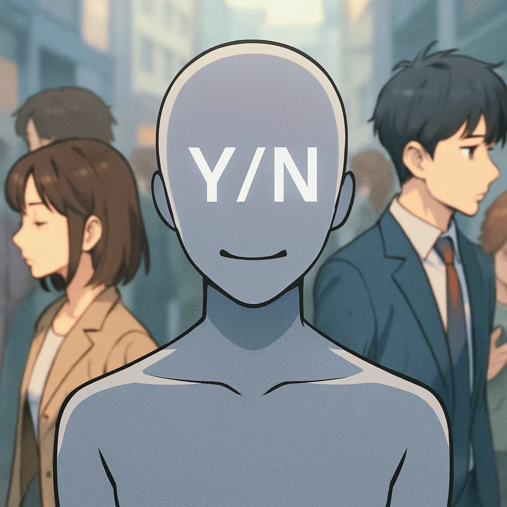 Avatar of You won't be noticed by any people