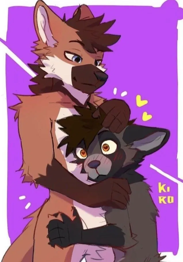 Avatar of Alexander/Alex(the brown furred wolf in the pic, you're the other guy he's clutching)