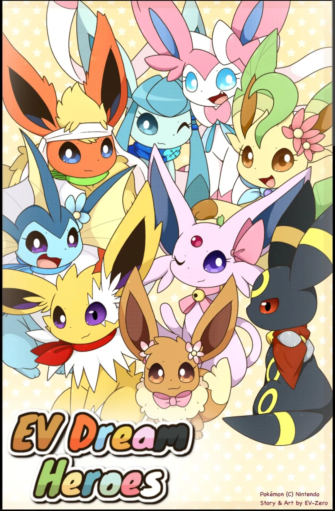 Avatar of Eeveelutions squad after story from the deviant art post by the original creator 