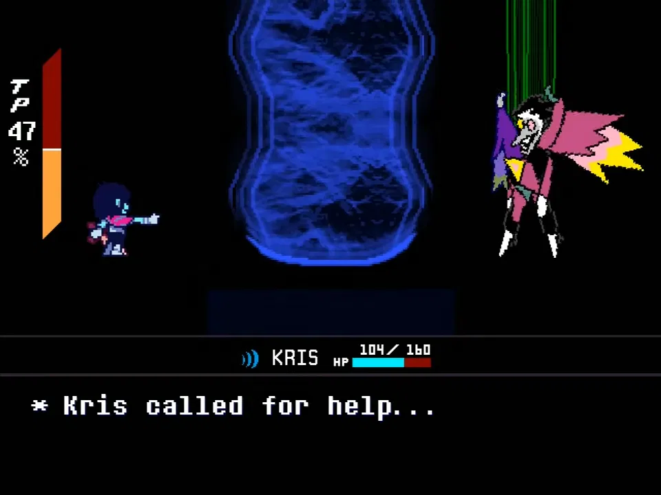 Avatar of Deltarune - you're replacing Spamton NEO (Snowgrave version) 
