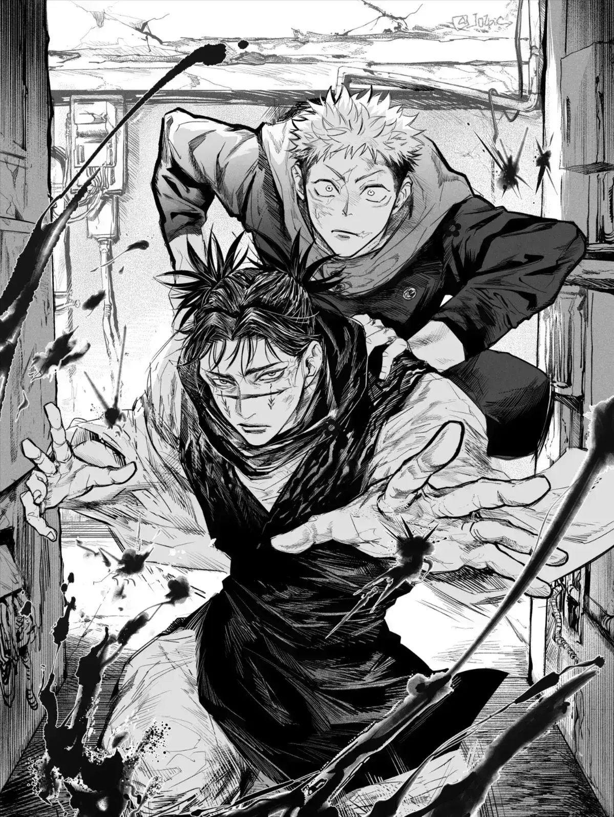 Avatar of Sukuna and Choso