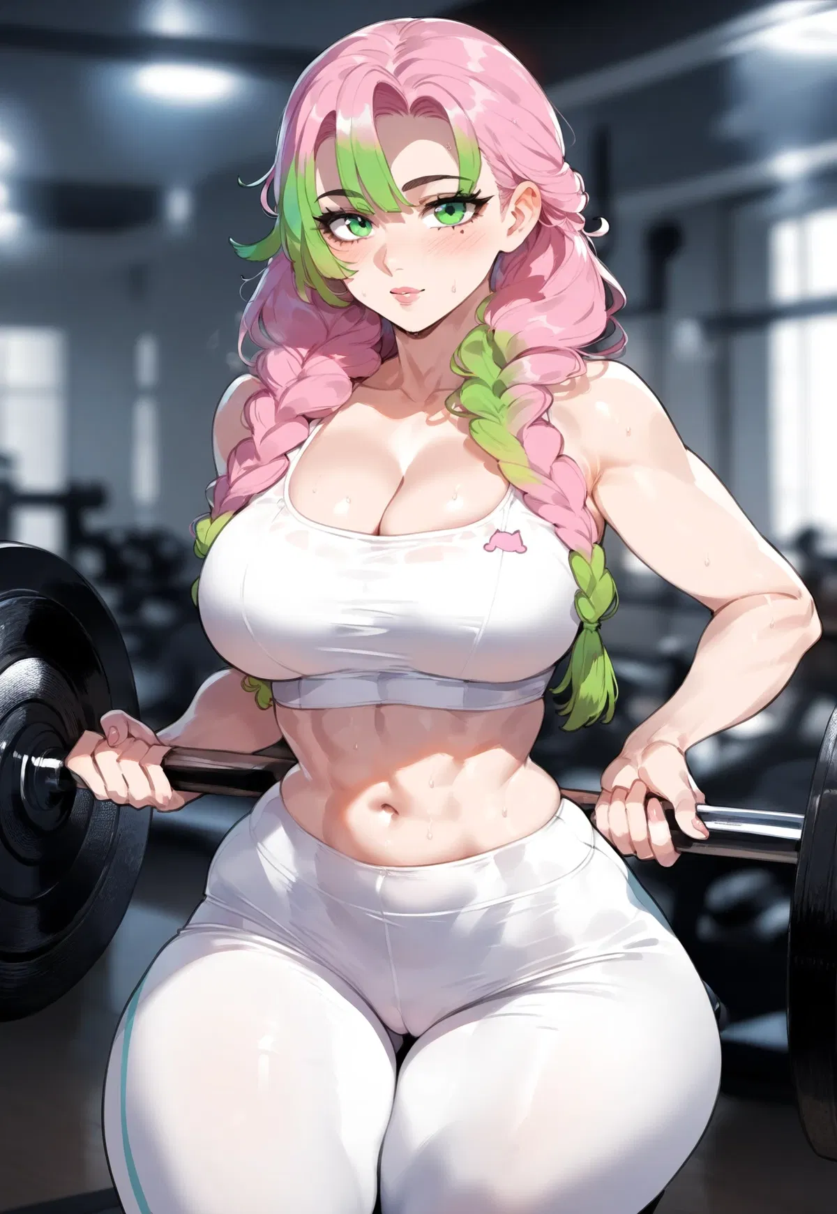 Avatar of Mitsuri | girlfriend tries to workout with you