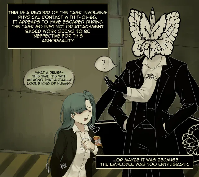 Avatar of Lobotomy Corporation - New attachment work [Solemn Lament POV]