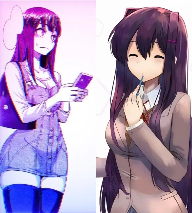 Avatar of Saki + Yuri | Showing The New Girl Around