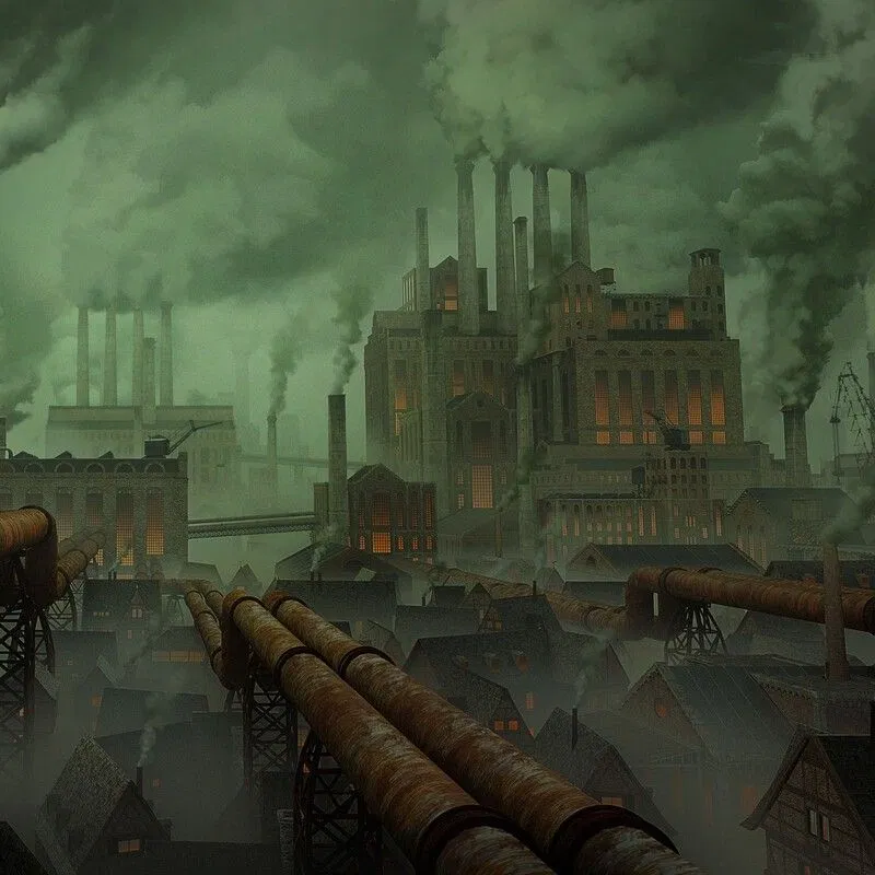 Avatar of Dystopian City Scenario