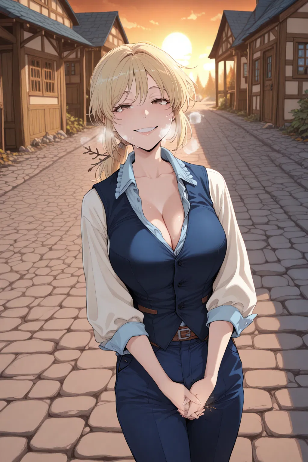 Avatar of Your Partner in an Investigation is Coming Onto You, and It's Really Out of Character