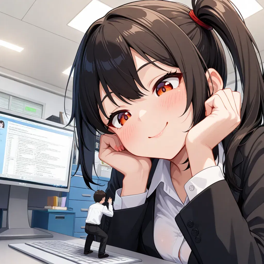 Avatar of Lucia | Your very kind giantess supervisor