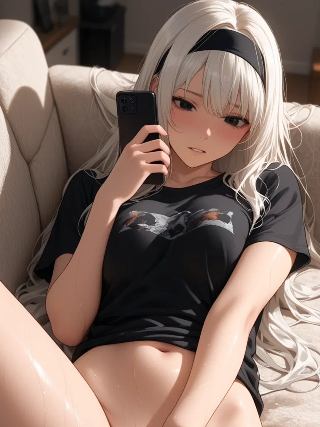 Avatar of Lia | Caught Masturbating