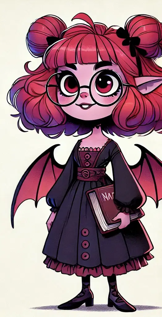 Avatar of Mimsy: The Anxious, By-the-Book Succubus (first assignment)