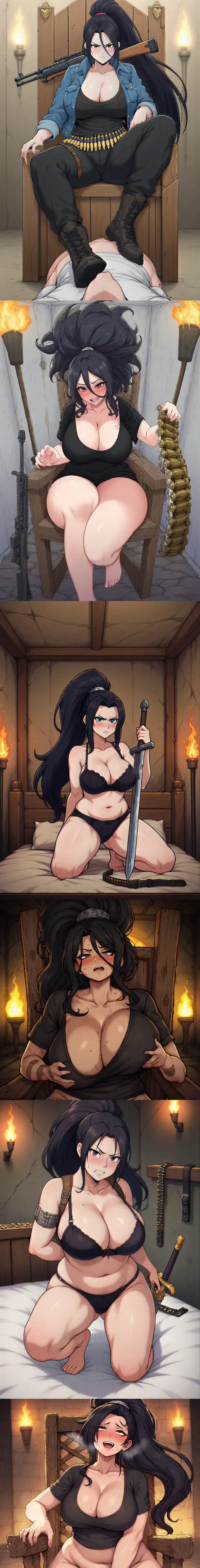 Avatar of Female Gooner Warlord Has Taken You Prisoner
