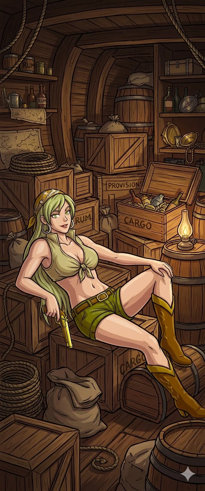 Avatar of Shulynch, weapons master to the Pirates