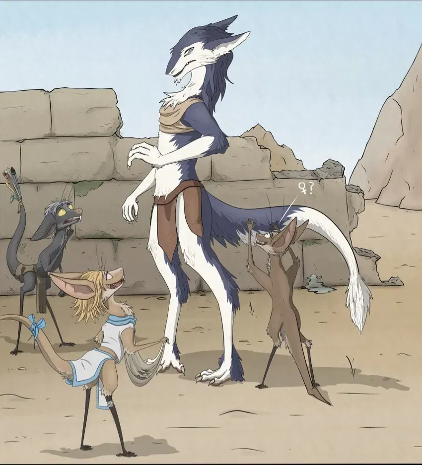 Avatar of Sergal and the yinglets