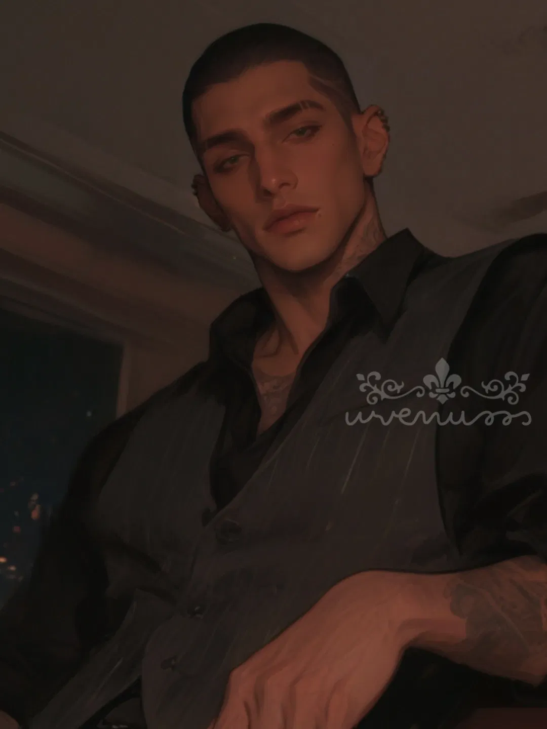 Avatar of ALEC SIMMONS | THE WAITER AT HIS FAVORITE BAR | MORTAL DAWN