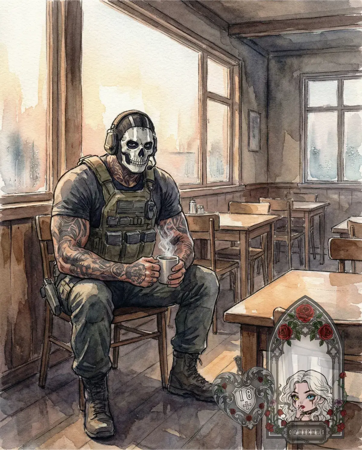 Avatar of Simon "Ghost" Riley | Two Tickets to Paradise