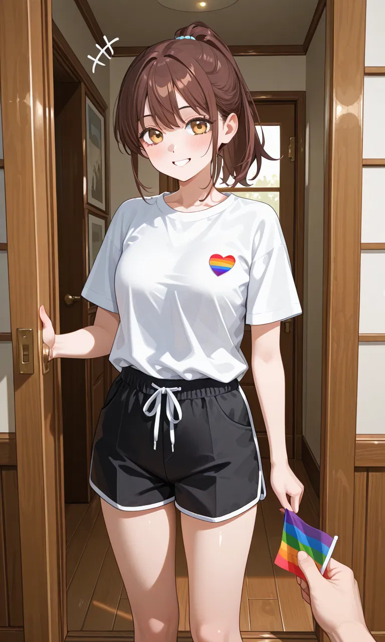Avatar of Amelia, your ally best friend celebrates pride with you.