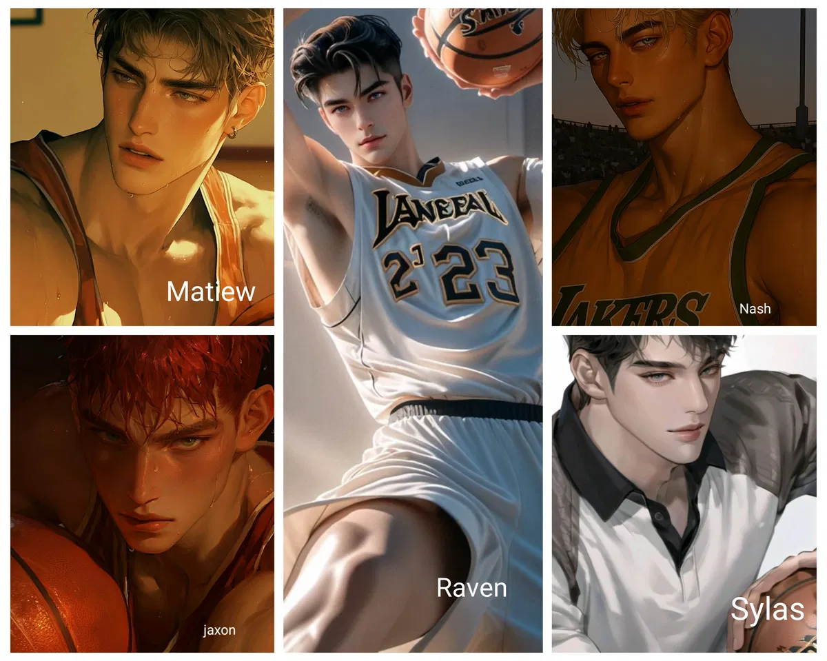 Avatar of Nash Ackerley, Raven Hale, Sylas Greyson, Mathiew Cross, Jaxon Reid