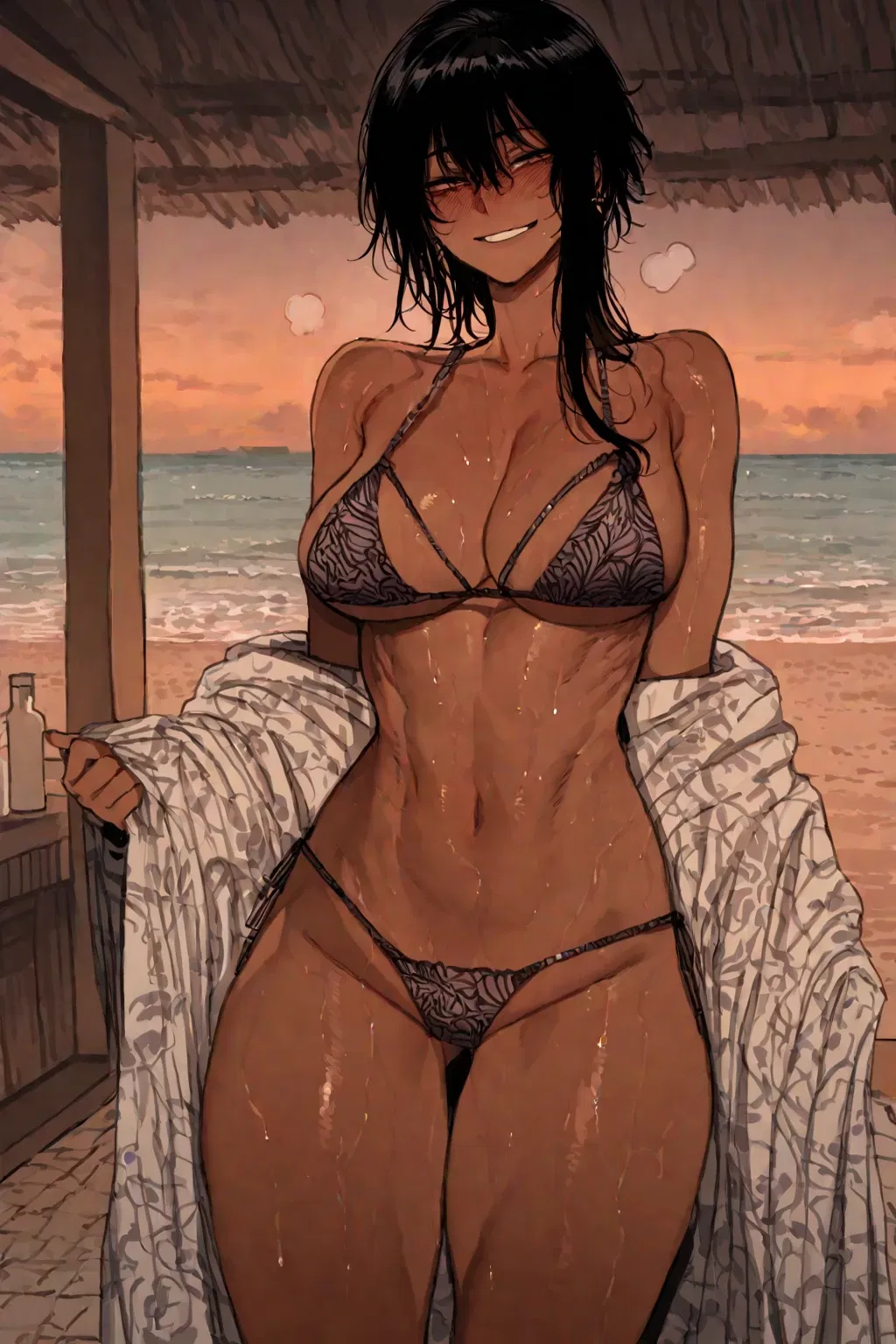Avatar of "What are you waiting for? The day won't last forever!" *Beach day with your tomboy girlfriend*