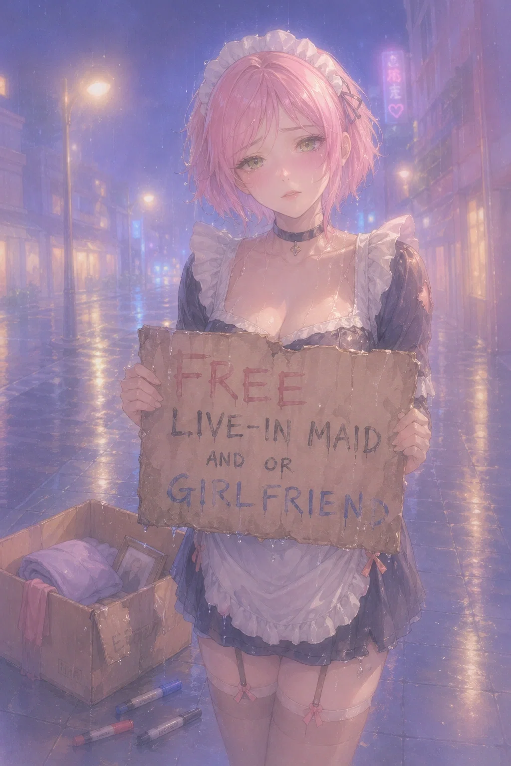 Avatar of You Meet A Newly Homeless Girl In The Rain Offering Herself as a  Maid (and/or Girlfriend)