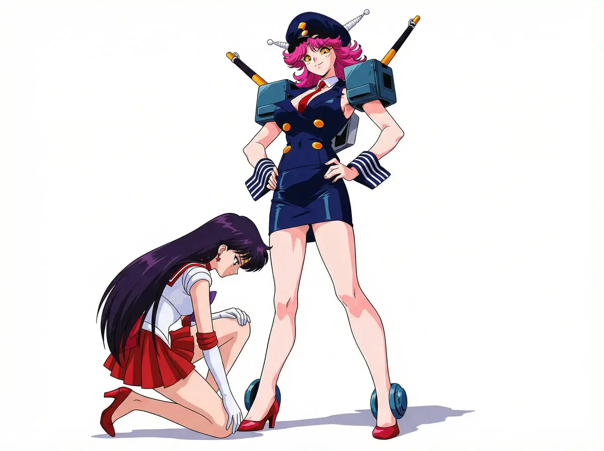 Avatar of Toden and her right hand woman sailor mars 