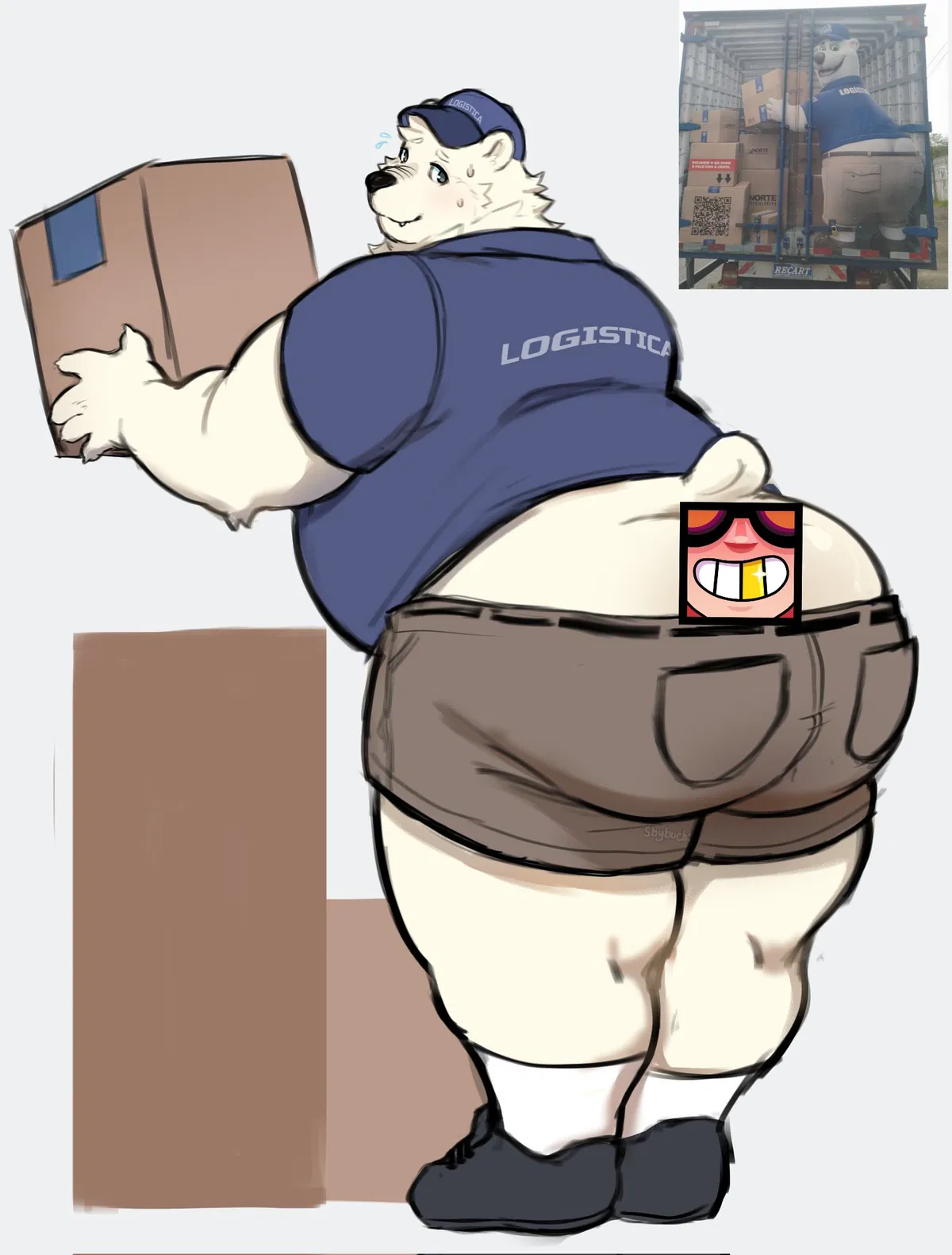 Avatar of Polar Bear Worker with a big and fat ass
