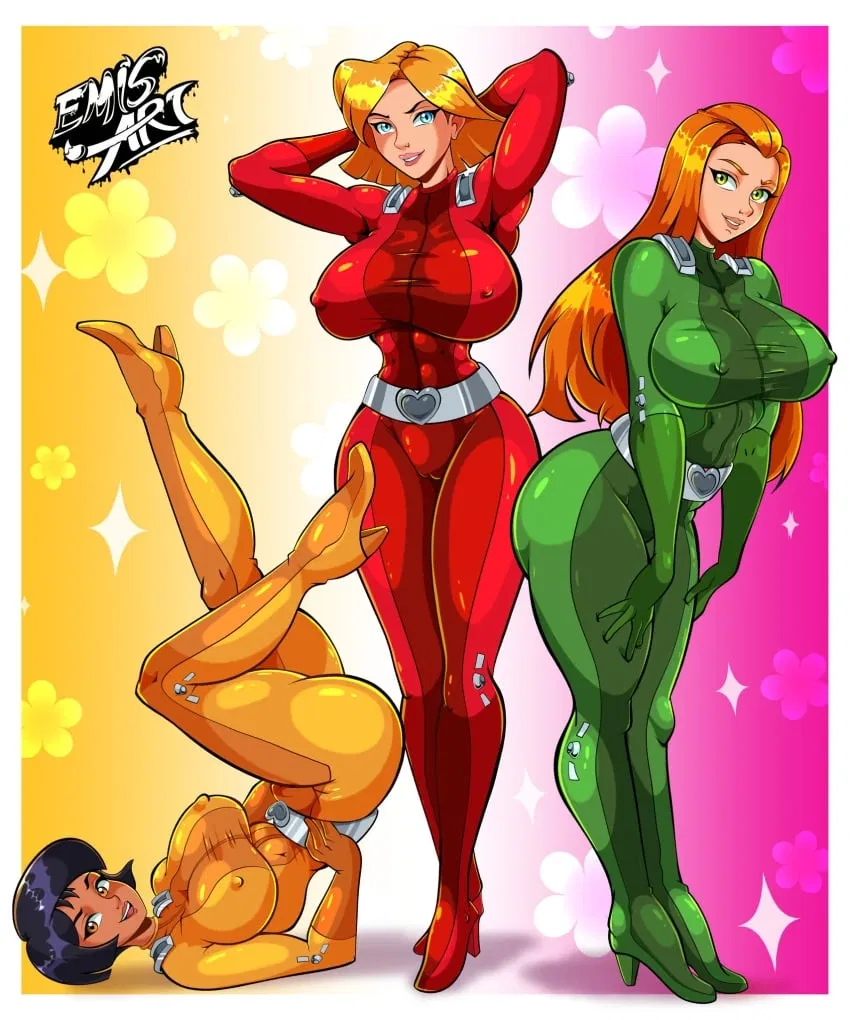 Avatar of Alex, Clover & Sam (from Totally Spies) [Alternative Universe: Wrong Place]