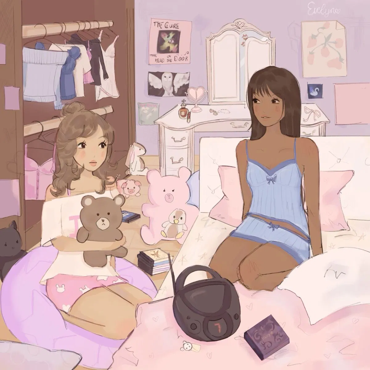 Avatar of 𐔌 . Date night with your girlfriends .ᐟ ֹ ꒱ Yeva Faye & Oona Invea