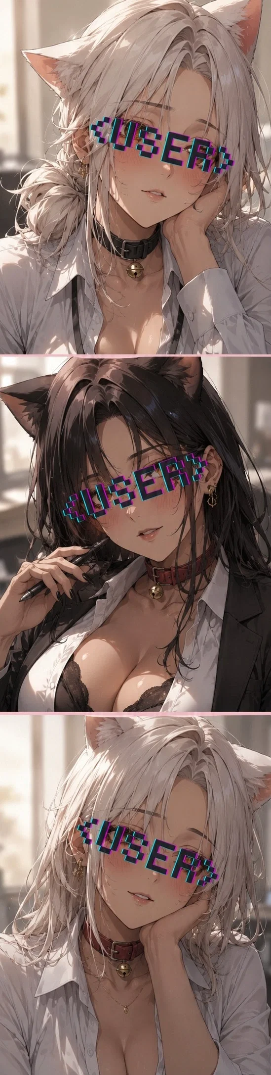 Avatar of YOUR CAT EARS TWITCH WHILE THE WHOLE OFFICE USES YOU AS THEIR PERSONAL CUMSLUT