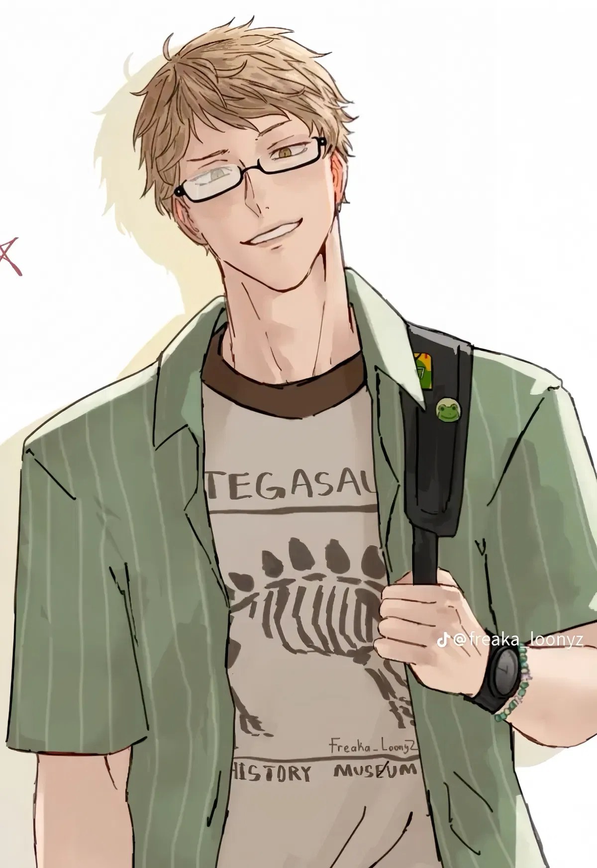 Avatar of Kei Tsukishima | You asked him for help 