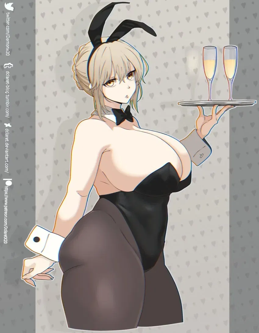 Avatar of Artoria Pendragon — Waitress