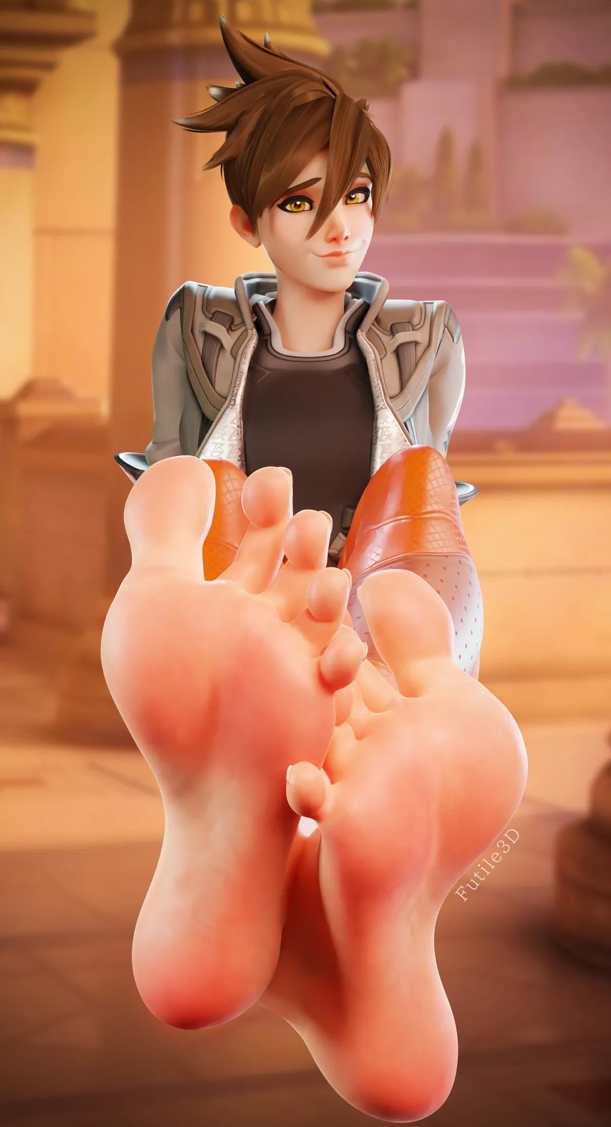 Avatar of (Req) Tracer, Lena Oxton (Male/Futa POV) Overwatch