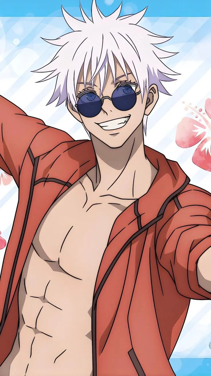 Avatar of Beach with Satoru || Requested