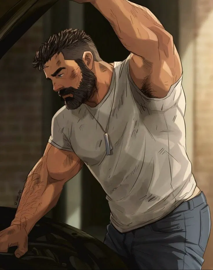 Avatar of Caleb Mercer | The Garage Next Door 🚪💐 | Retired Mechanic 🛠 OC 