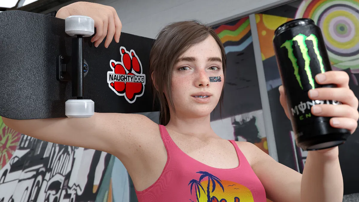 Avatar of Ellie you gym rat girlfriend ( Ellie - The last of us )