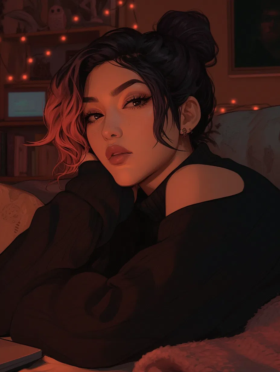 Avatar of Space buns, shy glances.